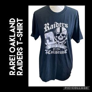 Oakland Raiders “Raiders of the Coliseum” RARE T-Shirt Size Medium-Y2K